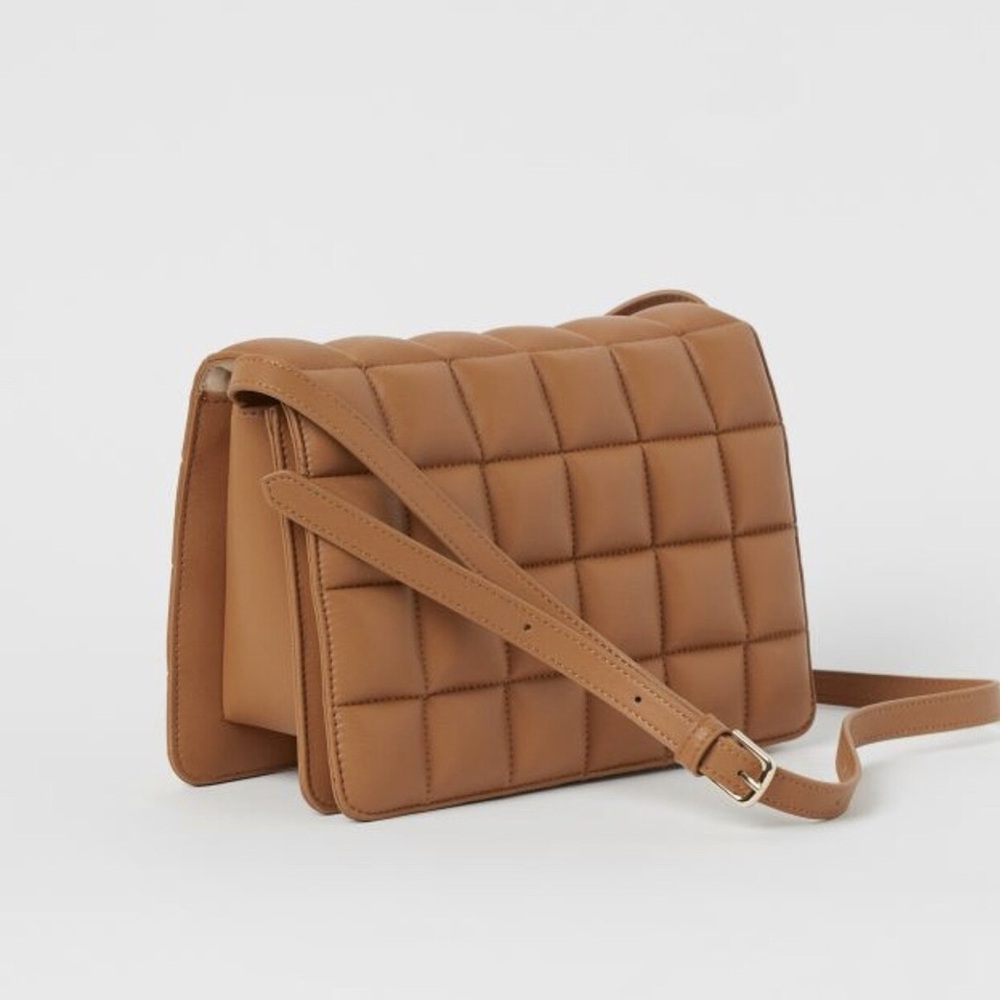 H&M Tan Quilted Crossbody Bag - Picture 2 of 8